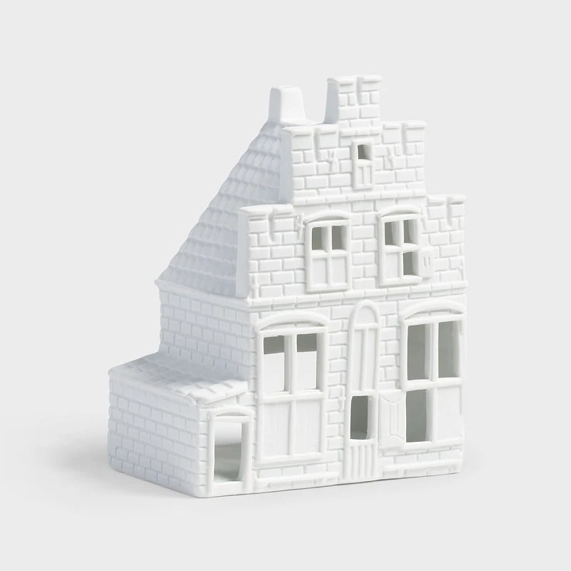 & Klevering Theelichthouder Huis Johannes Vermeer - Uniek Verjaardagscadeau | Gelegenheden - Afbeelding 3