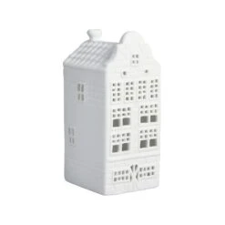 & Klevering Theelichthouder Grachtenhuis Warenhuis - Uniek Verjaardagscadeau