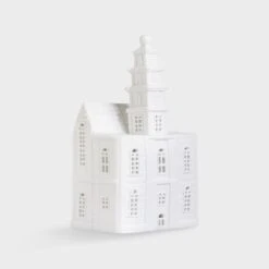 & Klevering Klevering Theelichthouder Grachtenhuis Church Large