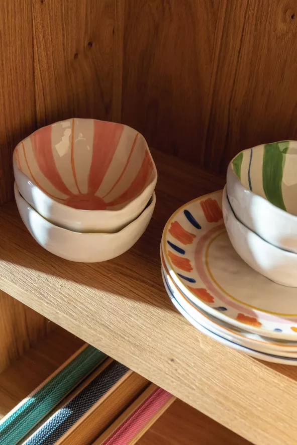 & klevering Ray Kom 13x16,5 Set Van 2 Geel - Hoogwaardige Keukenaccessoires - Afbeelding 3