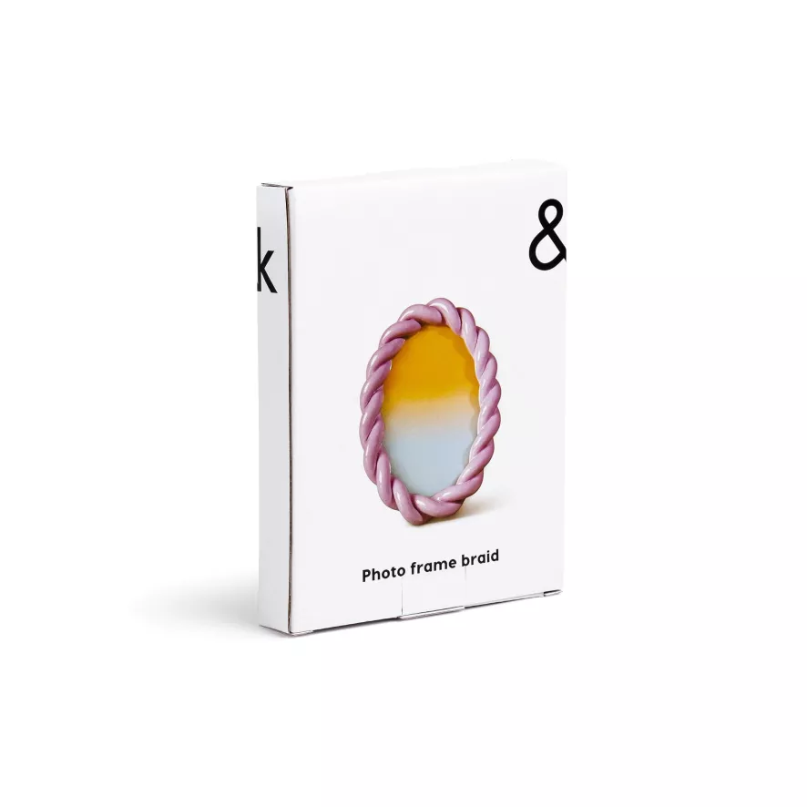 & klevering Braid Fotolijst 19x13,5 Mint - Stijlvolle Wanddecoratie - Afbeelding 4