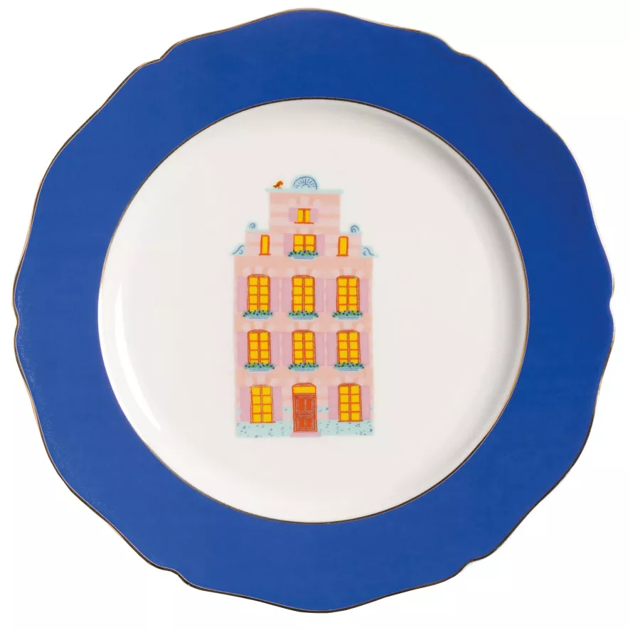 & klevering Canal House Dinerbord Ø21 Set Van 4 - Elegant Tafelaccessoires voor Elke Gelegenheid - Afbeelding 4