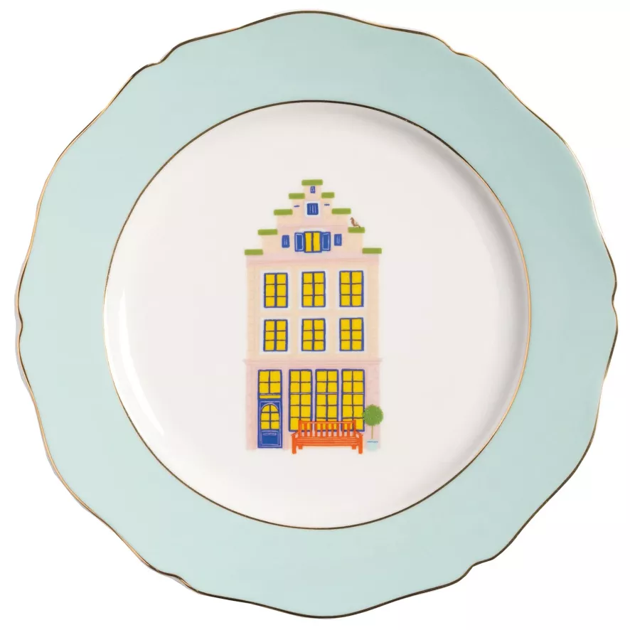 & klevering Canal House Dinerbord Ø21 Set Van 4 - Elegant Tafelaccessoires voor Elke Gelegenheid - Afbeelding 6