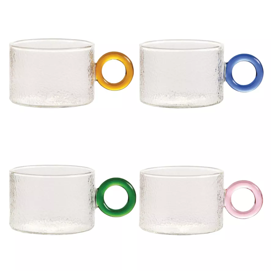 & klevering Chiquito Glazen Set Van 4 - Elegante Tafelaccessoires - Afbeelding 2