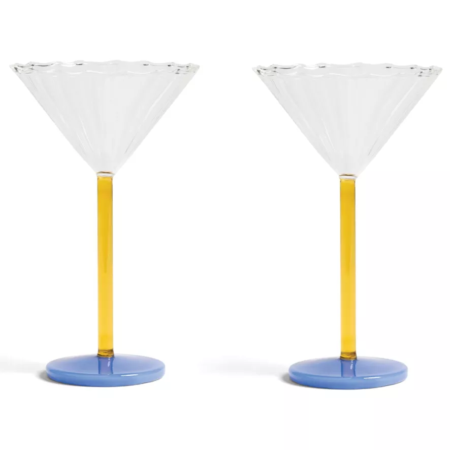 & klevering Bold Coupe Champagneglazen Set Van 2 - Luxe Tafelaccessoires