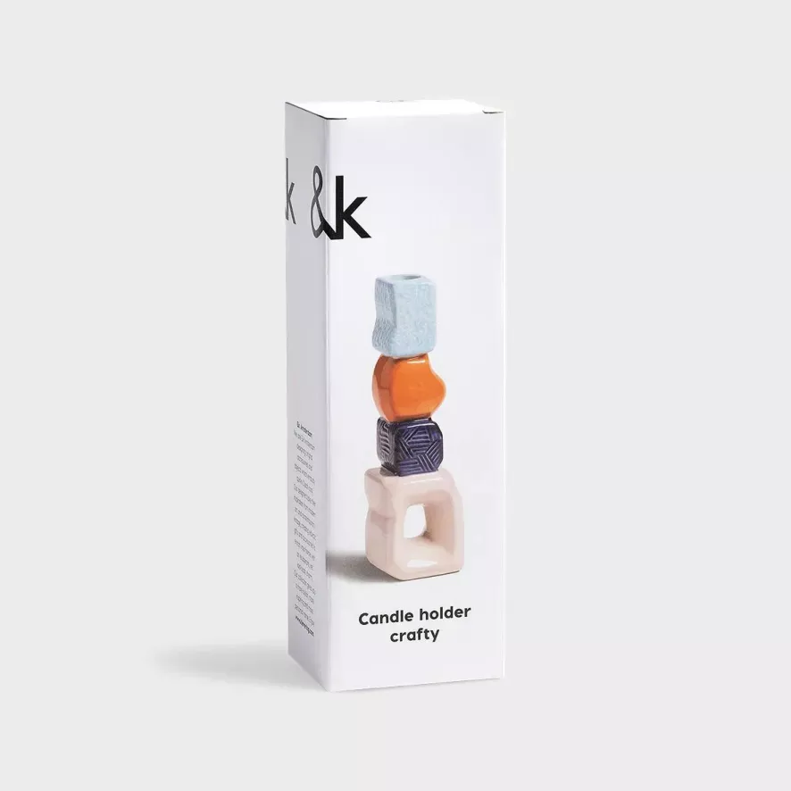 & klevering Crafty Kandelaar Medium - Unieke Woonaccessoires voor Stijlvolle Interieurs - Afbeelding 5