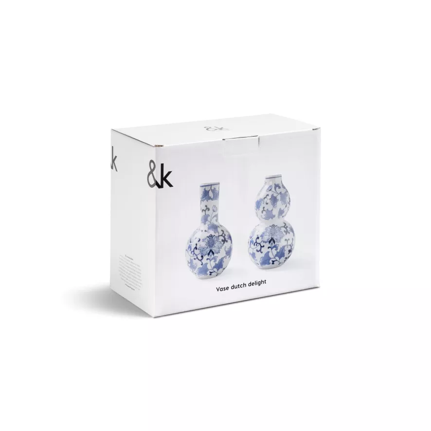 & klevering Dutch Delight Vaas Set Van 2 - Stijlvolle Woonaccessoires voor Elk Interieur - Afbeelding 4