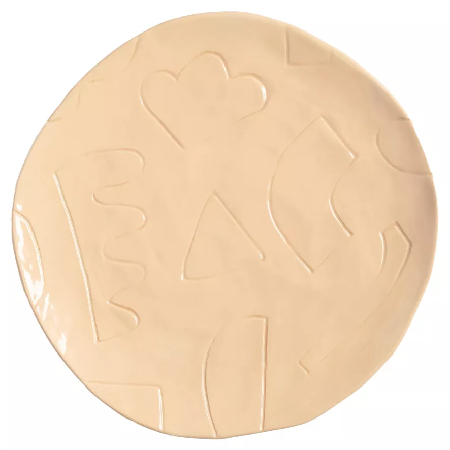 & klevering Etch Dinerbord Ø21,5 Set Van 4 - Stijlvolle Tafelaccessoires - Afbeelding 6