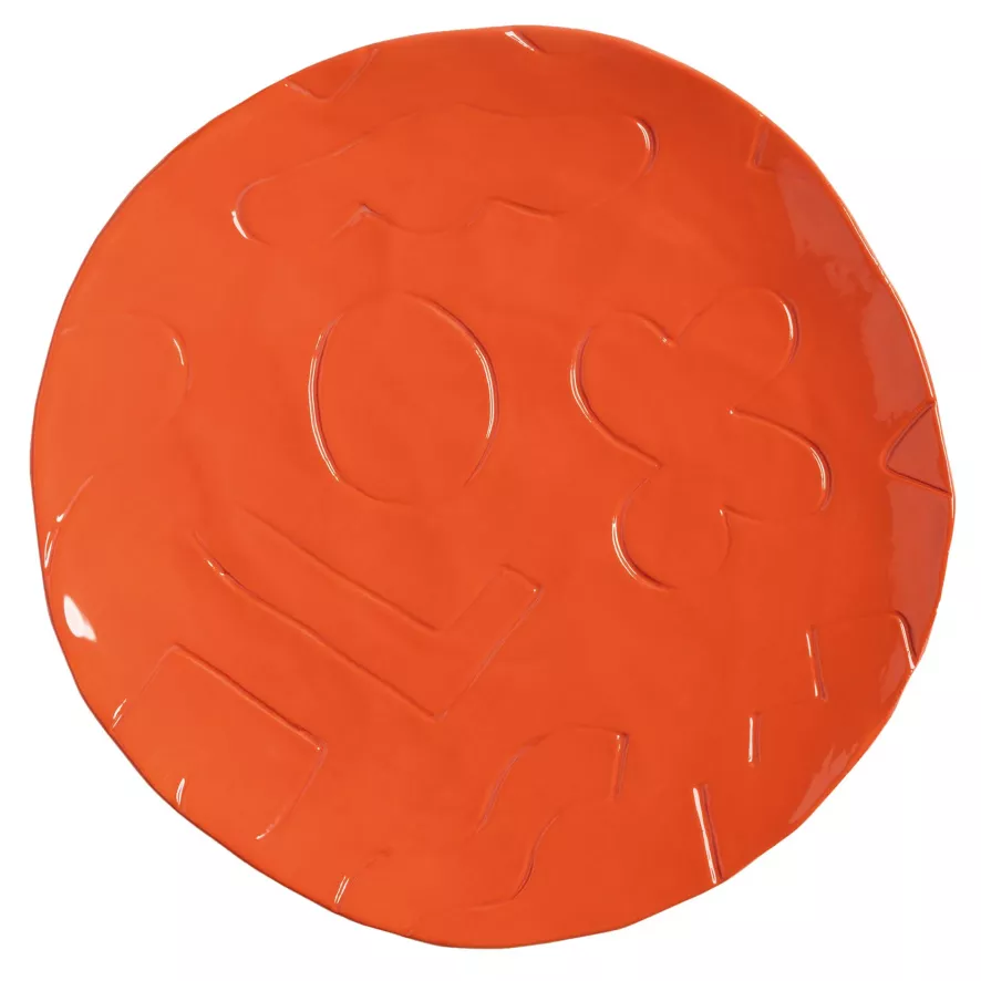 & klevering Etch Dinerbord Ø21,5 Set Van 4 - Stijlvolle Tafelaccessoires - Afbeelding 7
