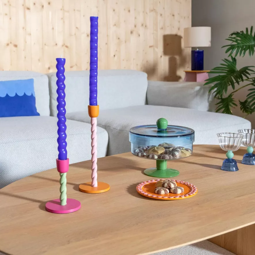 & klevering Helix Kandelaar Large - Moderne Woonaccessoire - Afbeelding 3