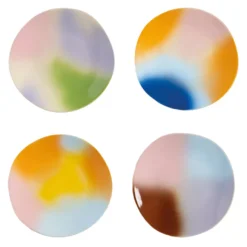 & klevering Hue Ontbijtbord Ø17,5 Set Van 4 - Stijlvolle Tafelaccessoires