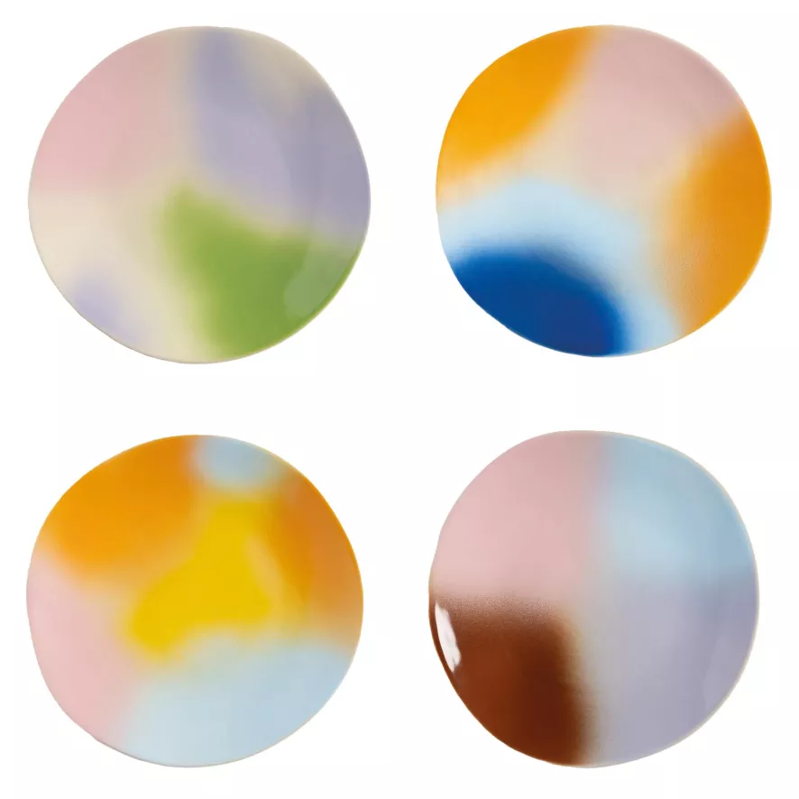 & klevering Hue Ontbijtbord Ø17,5 Set Van 4 - Stijlvolle Tafelaccessoires - Afbeelding 3