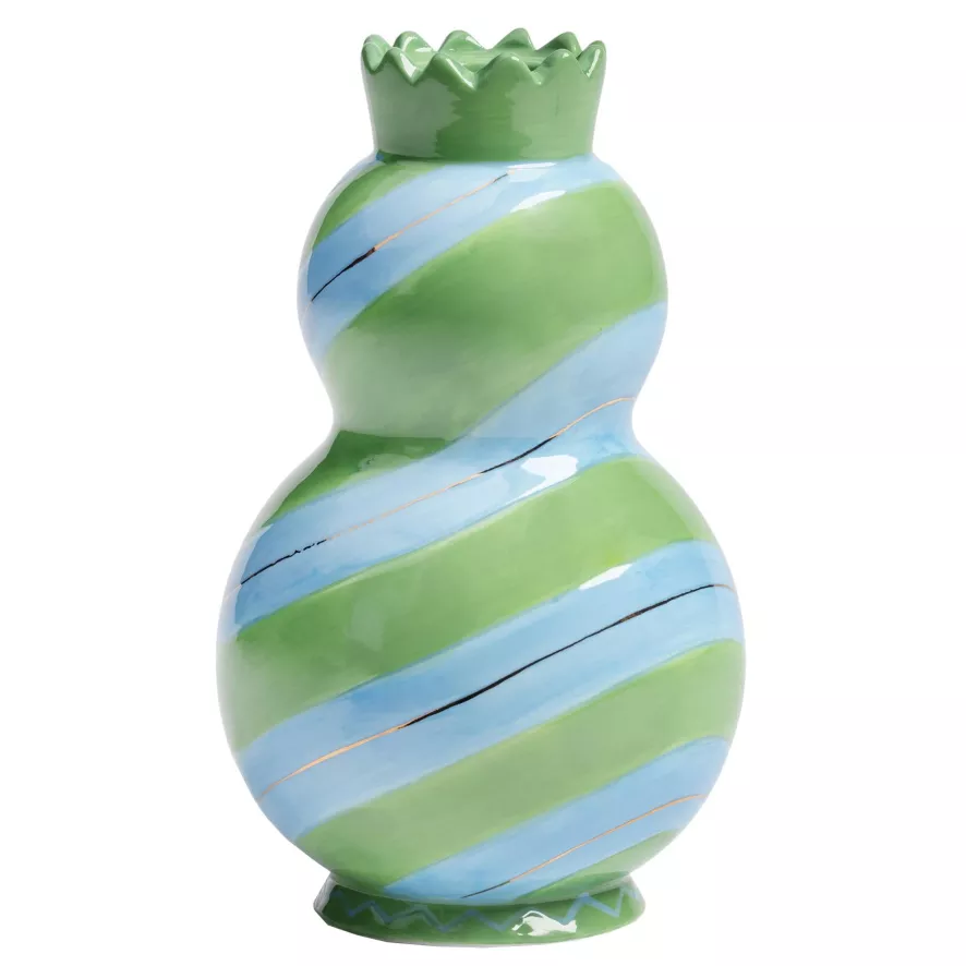 & klevering Jolly Kandelaar Medium Groen - Stijlvol Woonaccessoire - Afbeelding 2