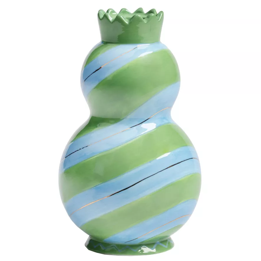 & klevering Jolly Kandelaar Medium Groen - Stijlvol Woonaccessoire