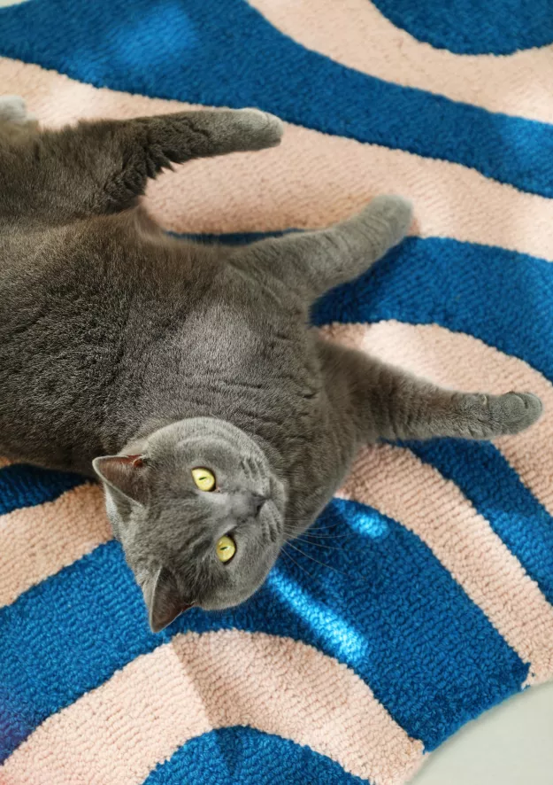 & klevering Liquid Vloerkleed 85x115 Groen - Premium Woonaccessoire - Afbeelding 6