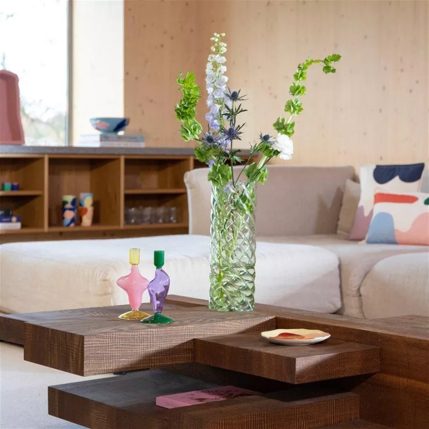 & klevering Marshmallow Vaas Groen - Stijlvolle Woonaccessoire - Afbeelding 2