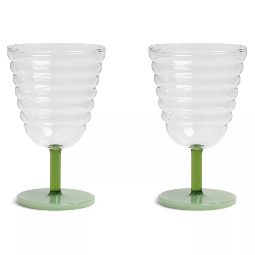 & klevering Mingle Glazen Set Van 2 - Oranje - Tafelaccessoires - Afbeelding 2