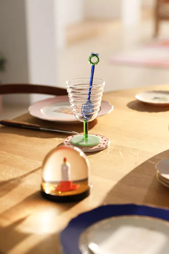 & klevering Mingle Glazen Set Van 2 - Oranje - Tafelaccessoires - Afbeelding 4