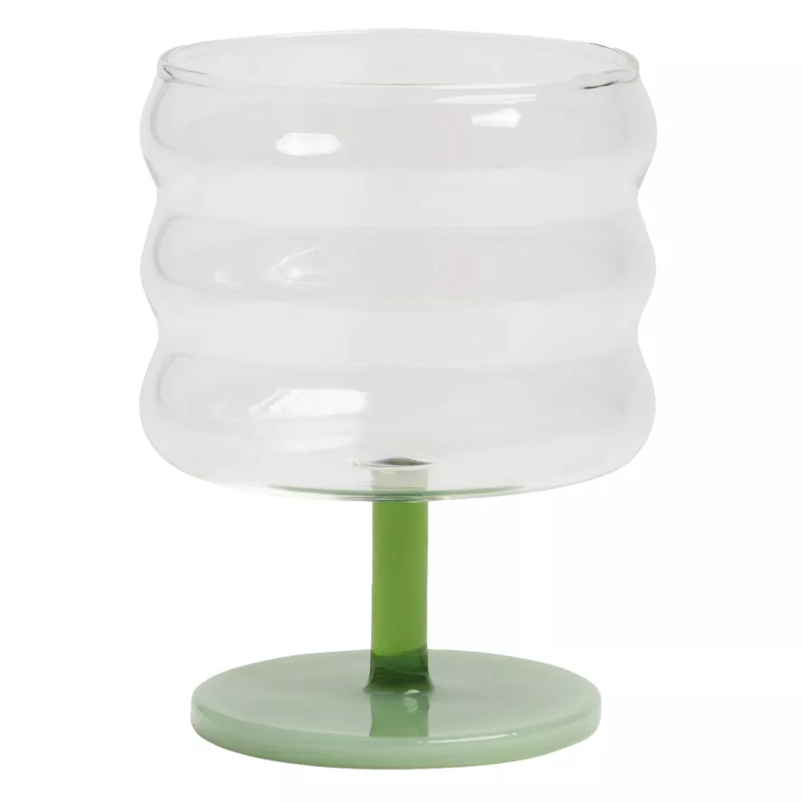 & klevering Mingle Wijnglazen Set Van 2 - Groen | Elegante Tafelaccessoires - Afbeelding 5