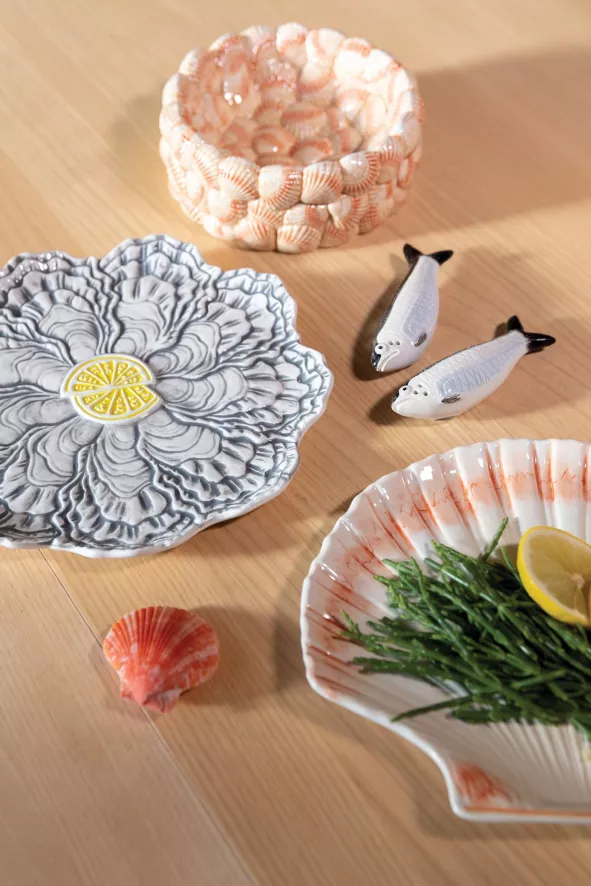 & klevering Oyster Dinerbord Ø23 - Stijlvol Tafelaccessoire - Afbeelding 4