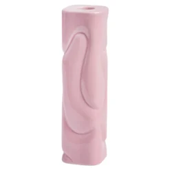 & klevering Puffy Kandelaar Extra Large Roze - Luxe Woonaccessoire