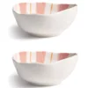 & klevering Ray Kom 13x16,5 Set Van 2 Roze - Stijlvolle Keukenaccessoires