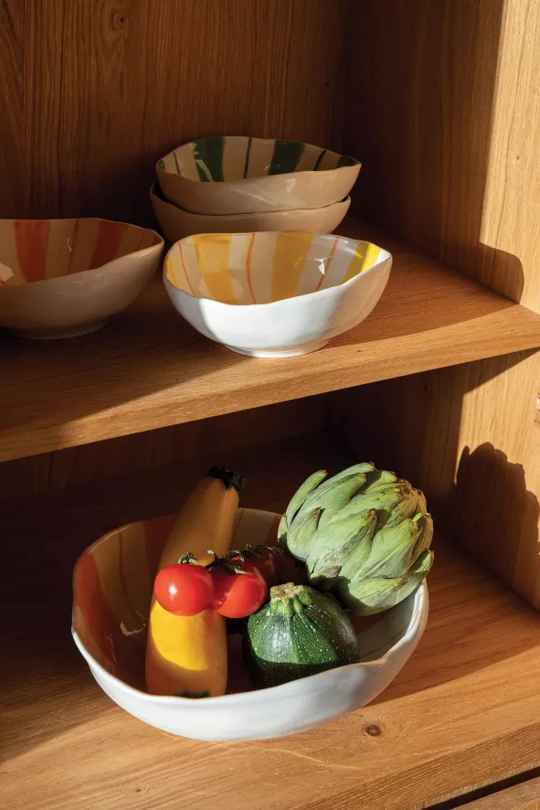 & klevering Ray Kom 13x16,5 Set Van 2 Geel - Hoogwaardige Keukenaccessoires - Afbeelding 4