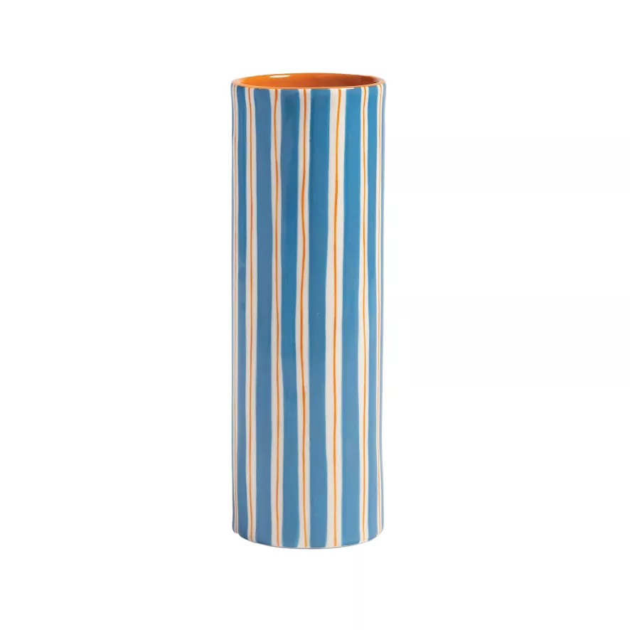 & klevering Ray Vaas Blauw - Stijlvolle Woonaccessoire