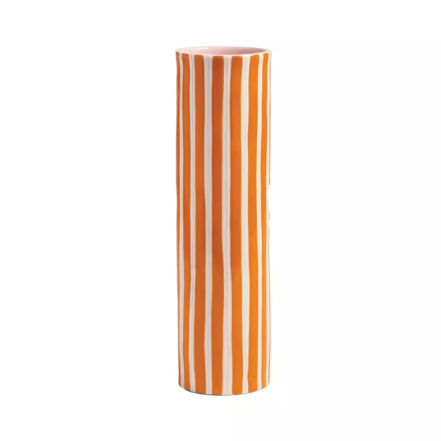 & klevering Ray Vaas Oranje - Stijlvolle Woonaccessoire voor elk Interieur - Afbeelding 4