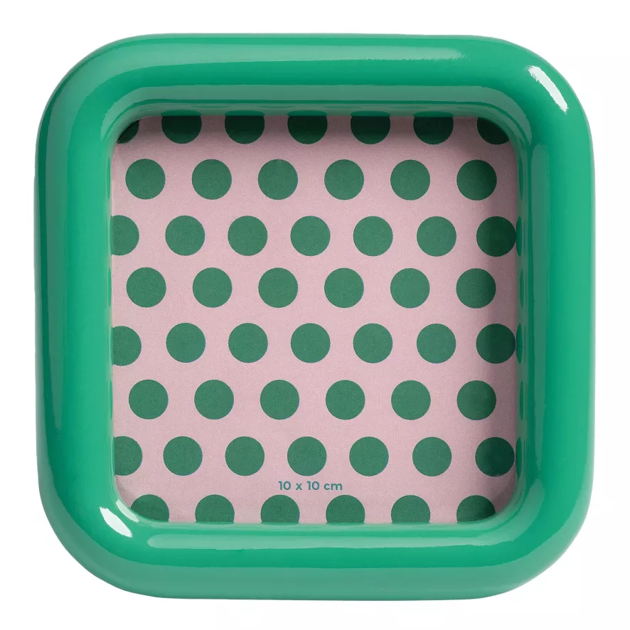 & klevering Sleek Fotolijst 13x13 Groen - Stijlvolle Woonaccessoire