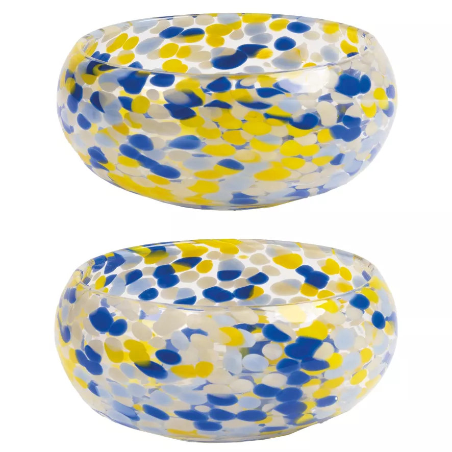 & klevering Stipple Kom Ø16,5 Set Van 2 Blauw - Keukenaccessoires - Afbeelding 3