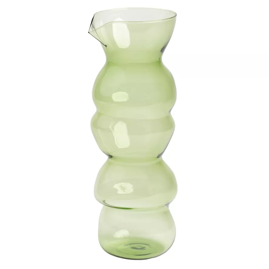 & klevering Totem Karaf Groen - Duurzame Tafelaccessoires