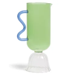 & klevering Tulip Karaf 0,7L Groen - Stijlvol Tafelaccessoire