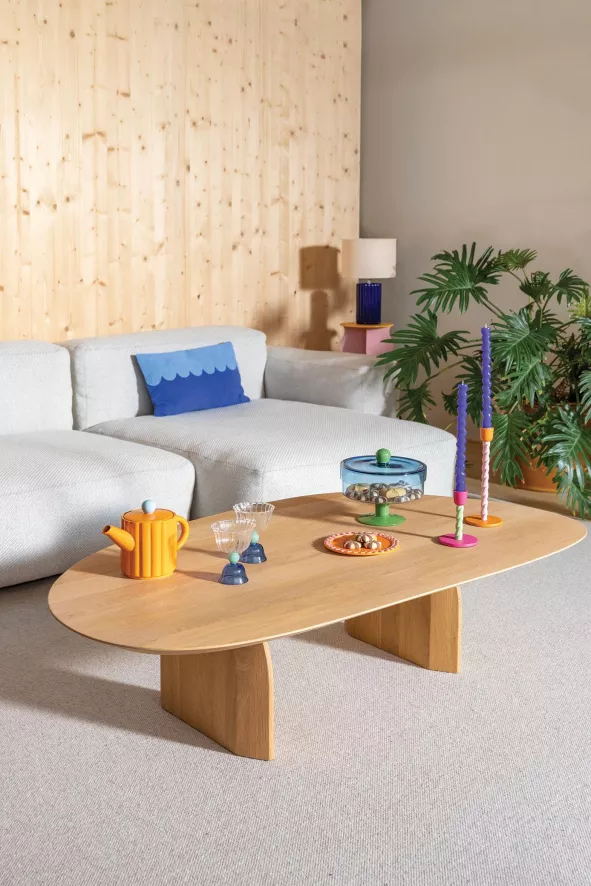 & Klevering Tulip Wijnglazen Set Van 2 - Blauw | Elegante Tafelaccessoires - Afbeelding 5