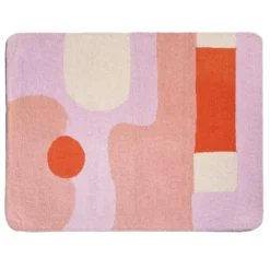 & klevering Wispy Vloerkleed 115x150 Roze - Zacht en Stijlvol Tapijt voor Elke Ruimte