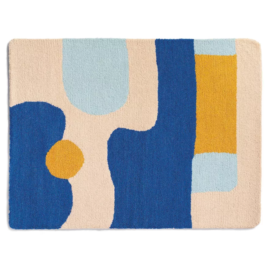 & klevering Wispy Vloerkleed 85x115 Blauw - Stijlvol en Comfortabel - Afbeelding 5