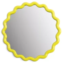 & klevering Zigzag Spiegel Ø35 - Moderne Wandspiegel voor Elke Ruimte