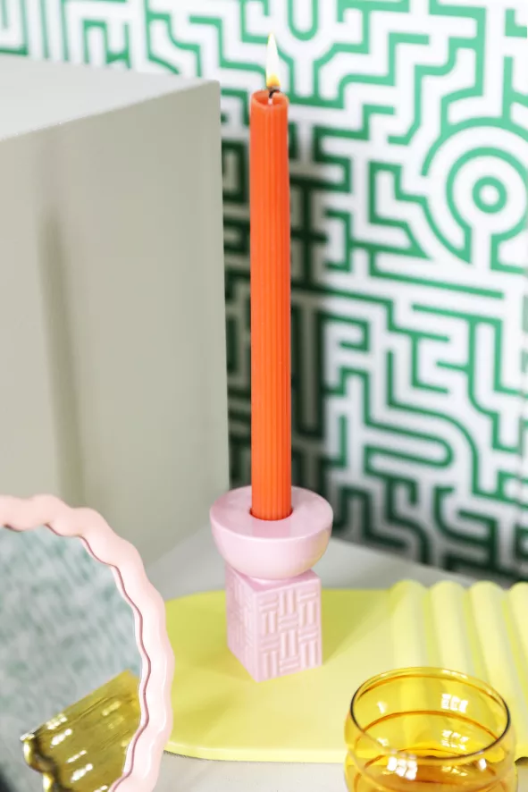 & klevering Zigzag Spiegel Ø50 - Moderne Wandspiegel voor Woonaccessoires - Afbeelding 4