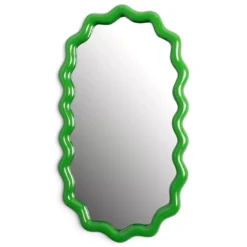 & klevering Zigzag Spiegel 50x28 - Modern Woonaccessoire