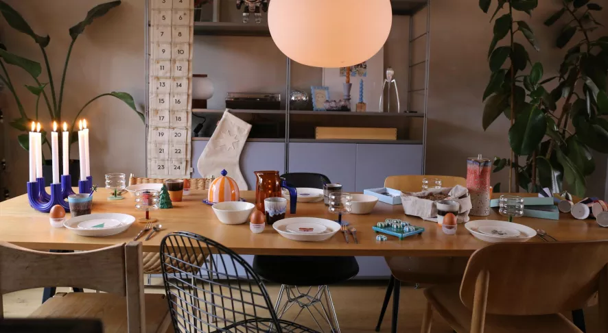 & klevering Churros Kandelaar Large Roze - Grote Roze Kandelaar voor Woonaccessoires - Afbeelding 4